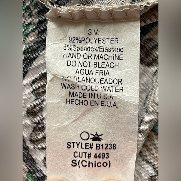 Women’s Small Boho Vintage Floral Off Shoulder Bell Sleeve Mini Dress/Tunic Top - Picture 11 of 11